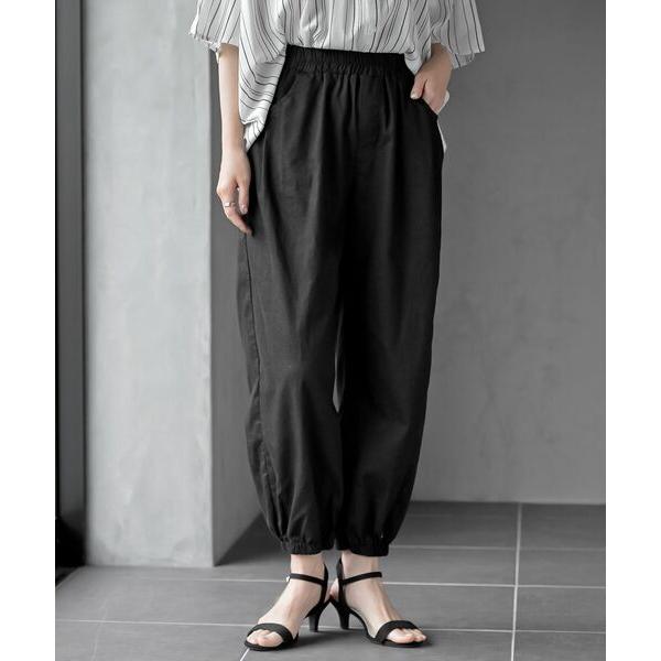 パンツ ポケットタックジョガーパンツ レディース