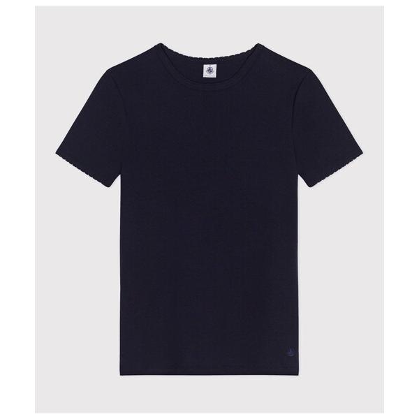 tシャツ ポワンココット半袖Ｔシャツ レディース