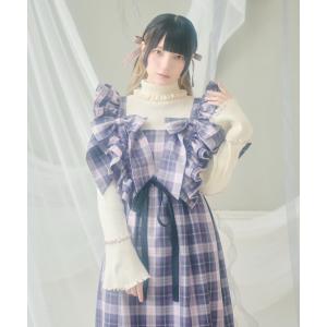 「クティールとレトロ」SET着用可　2WAYフリルリボンハーネス レディース