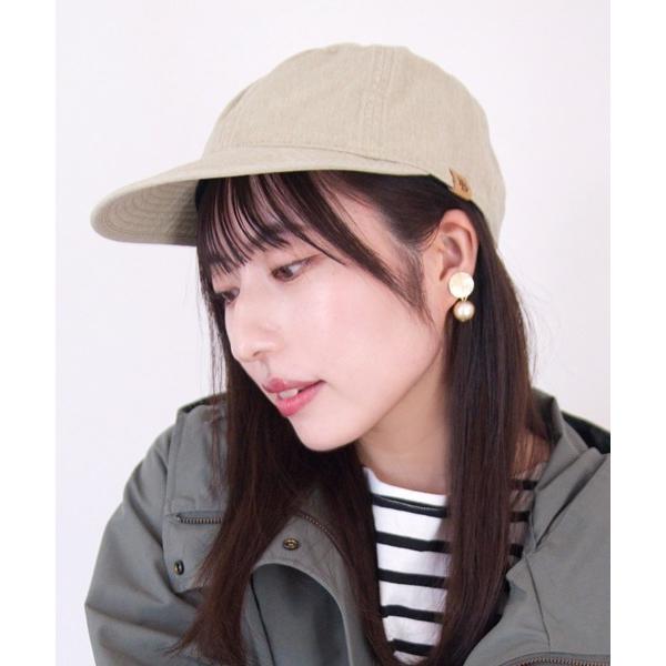 キャップ 帽子 LONGBILL CAP/コットン ロングブリムキャップ レディース メンズ