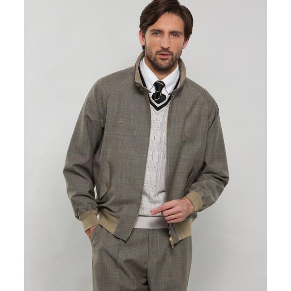 ブルゾン アウター 「DORMEUIL/ドーメル」「SUPER LITE TONIK」ハリントンジャ...