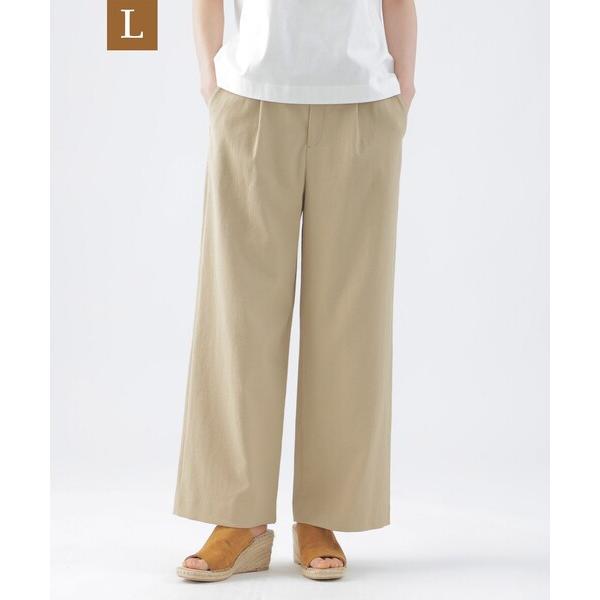 パンツ 「L」「透け防止」「吸水速乾」「接触冷感」「UV対策」「ウォッシャブル」ドライオックスワイド...