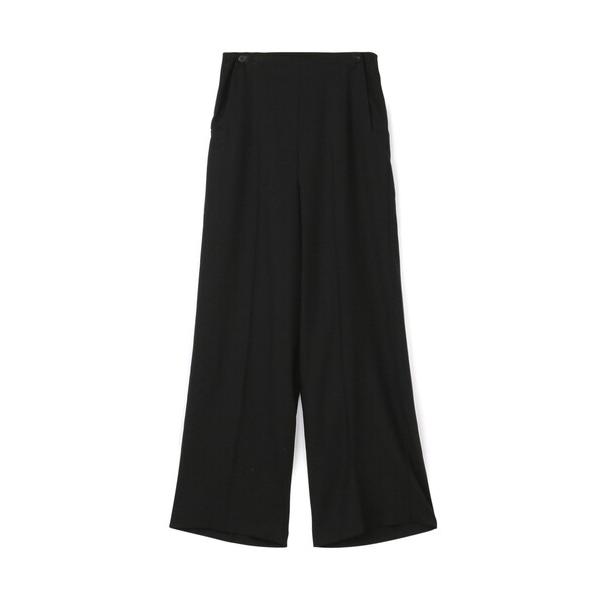 ワイドパンツ スラックス パンツ ウールビエラ ワイドスラックス レディース