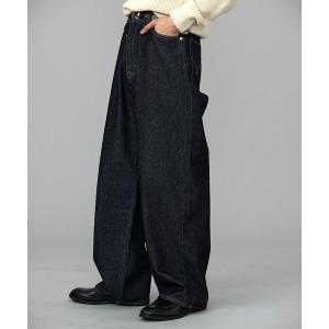 ジーンズ EDWIN エドウィン ワイドストレート デニムパンツ バギージーンズ メンズ レディース