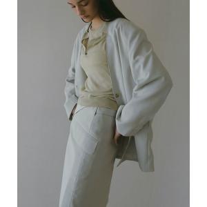 ETRE TOKYO（エトレトウキョウ） ブラウス シャツ カットオフフリル