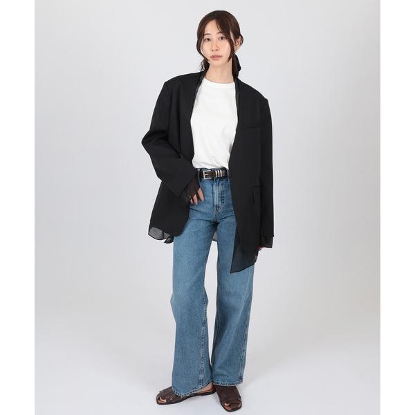 ジャケット ノーカラージャケット docking no color jacket レディース