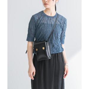 ニット セーター new basic　リネン混ワッシャーハーフスリーブニット レディース｜ZOZOTOWN Yahoo!店