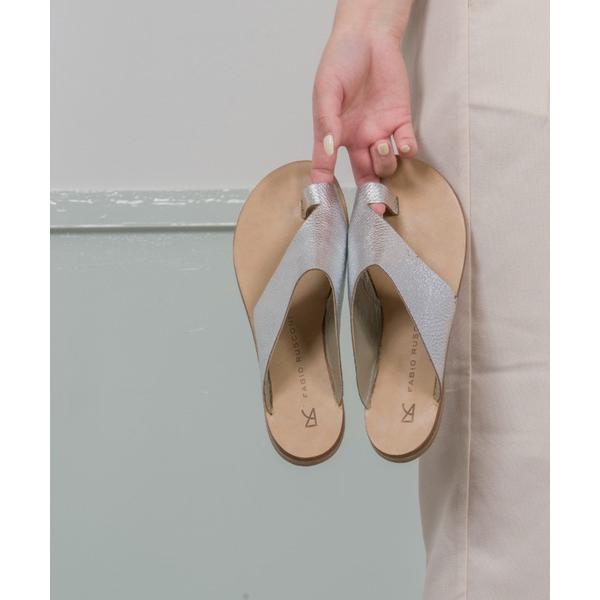 サンダル 「FABIO RUSCONI/ファビオルスコーニ」 フラットトング　サンダル レディース