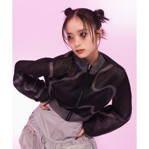 GYDA（ジェイダ） GYDA bijou Symmetry GYDAフェイクレザーBIGブルゾン