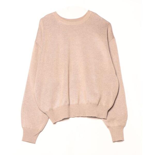 「Java」 長袖ニット MEDIUM ベージュ レディース