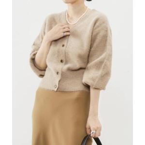 「martinique」 ニットカーディガン FREE ベージュ レディース