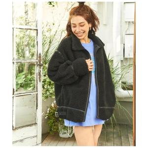 「anap mimpi」 ブルゾン FREE ブラック レディース