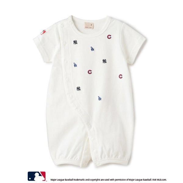 ベビー服 ロンパース 「MLB」チーム刺しゅう2WAYオール