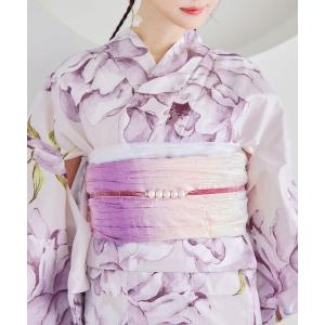 グラデーションしわ帯単品　しわ帯 　浴衣帯 レディース メンズ