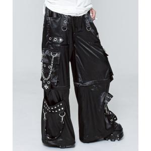 REFLEM【レフレム】2WAYボンテージワイドデニムカーゴパンツ REFLEM（レフレム） ジーンズ デニム デニムパンツ 「REFLEM/レフレム