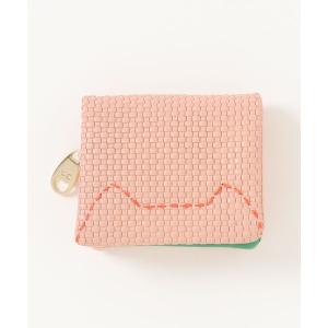 財布 折財布　ツモリチサト　エンボスメッシュ レディース