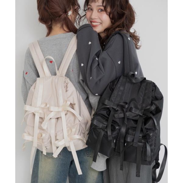 デイバック リュック 「Casselini」リボンバックパック レディース