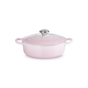 ル・クルーゼ　シグニチャーブレッドオーブン24cm シェルピンク　パン焼き用鍋 Le Creuset（ル・クルーゼ） 鍋 シグニチャー ブレッド・オーブン 24cm