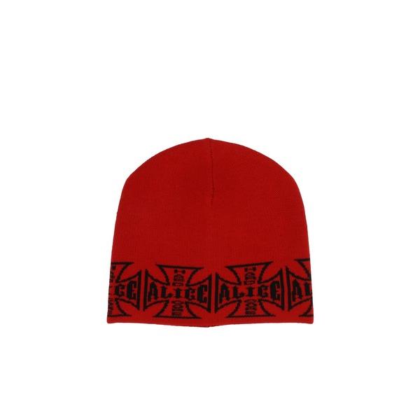 ニット帽 ニットキャップ JACUARD CHOPPER BEANIE メンズ