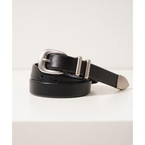 ベルト 「Laufer」トップグレインレザー ベルト / Top grain leather belt メンズ レディース