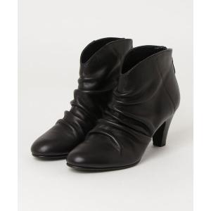 「tsumori chisato WALK」 ショートブーツ 23.5cm ブラック レディース