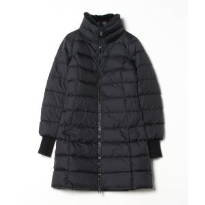 ヘルノ　ダウンコート　42 HERNO（ヘルノ） ダウンコート 42 ブラック レディース : ZOZOTOWN