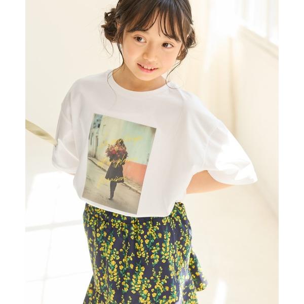 tシャツ 「KIDS/キッズ」「UVカット・洗濯機OK・接触冷感」RENUフォトTシャツ/リンクコー...