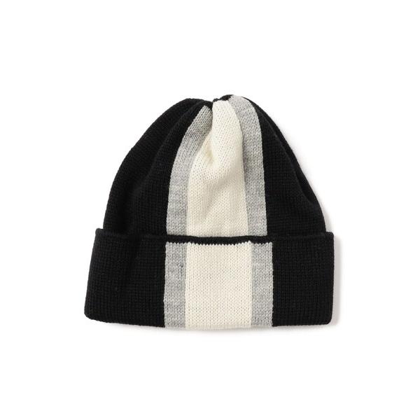ニット帽 ニットキャップ Wool Watch Cap Jacquard Stripe メンズ