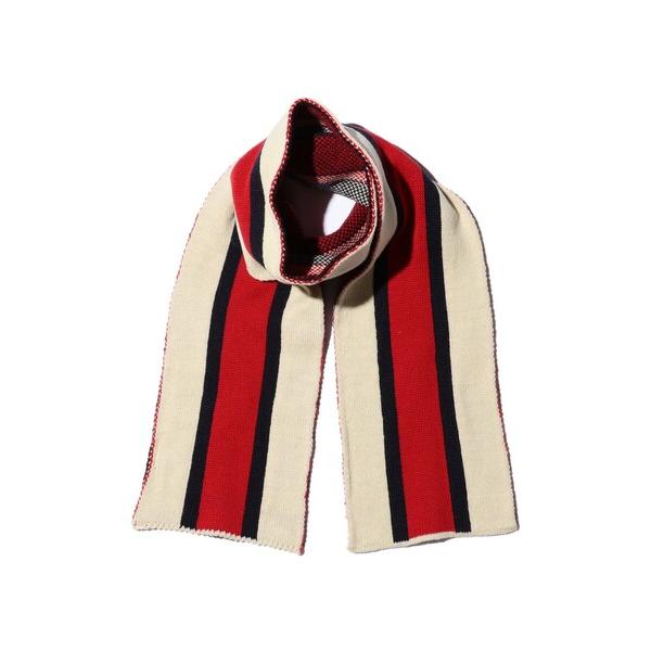 マフラー School Scarf Jacquard Stripe メンズ
