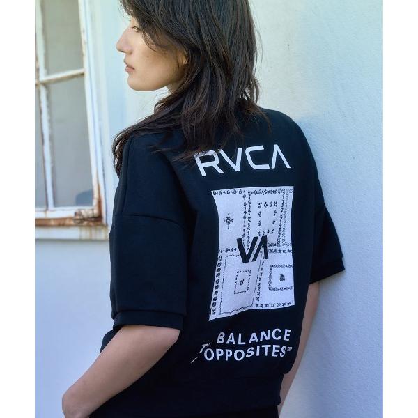 トレーナー スウェット RVCA レディース BANDANA VA BOX SWEAT SS トレー...