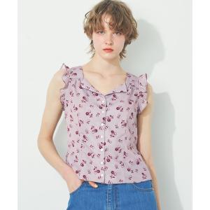 ブラウス シャツ ヴィンテージチェリーブラウス レディース