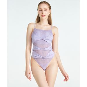 ANNEBRA（アンブラ） tシャツ Playful オフショルレースボディスーツ