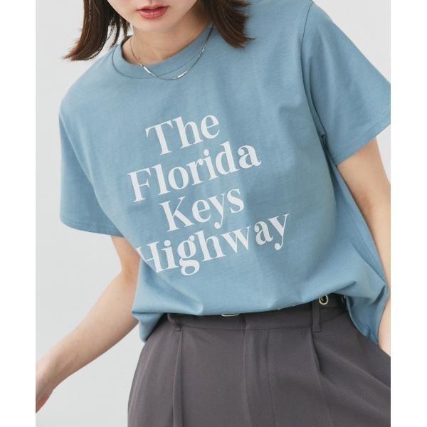 tシャツ ベーシックロゴ プリントTシャツ レディース