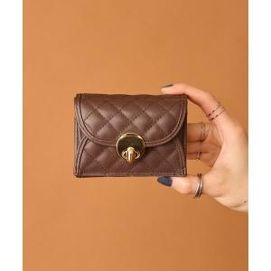 財布 「HASHIBAMI」ニューラウンド キルティング ミニウォレット レディース