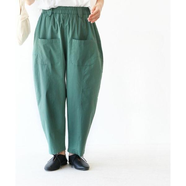 パンツ 脚すっきり見えるテーパードパンツ レディース