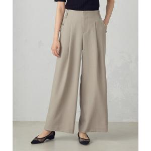 パンツ 麻調マリンパンツ レディース