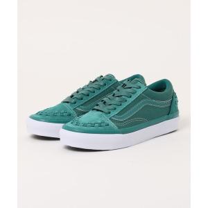 スニーカー VANS ヴァンズ OLD SKOOL オールドスクール V36CF I.LACE GREEN/WHITE メンズ