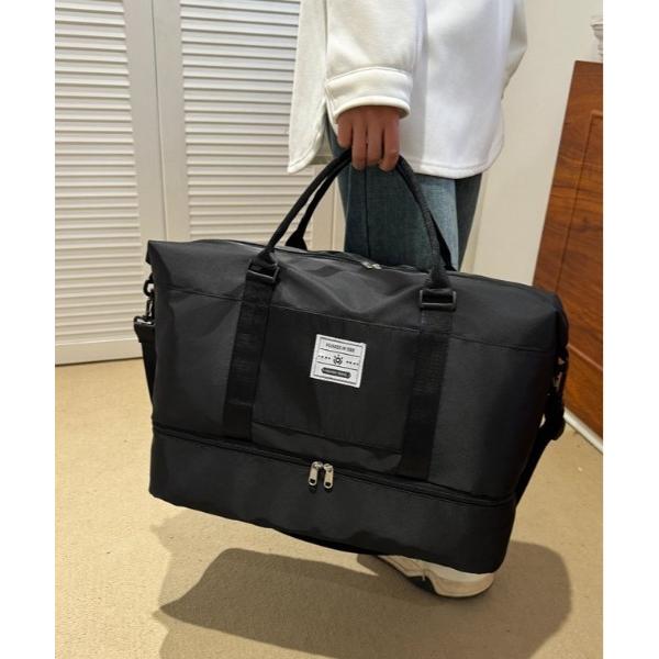 ボストンバッグ シューズイン収納付き キャリーオン 2WAYゴルフ ボストンバッグ メンズ レディー...