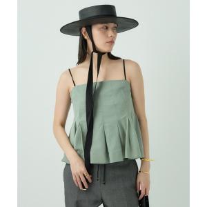 美品 Chaos シルク混 シアー オーバーサイズ シャツ ブラウス グリーン系 Chaos（カオス） ブラウス シャツ / ミレヴィアシアーシャツ