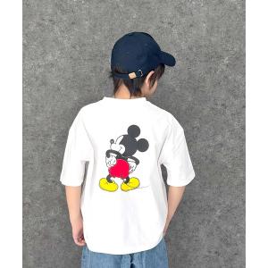 tシャツ 「Disney/ディズニー」　MICKEY　ミッキーマウス　キッズ　オーバーサイズ　半袖Tシャツ キッズ 子供服 男の子 女の子