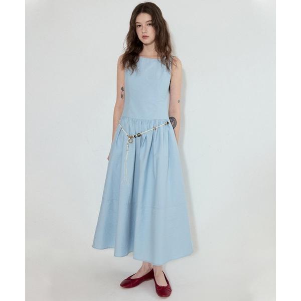 ワンピース バックホール ノースリーブロングワンピース FX25L070「Fano Studios」