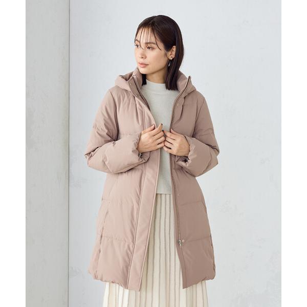 「COMME CA ISM」 ダウンコート MEDIUM ブラウン レディース