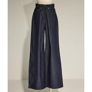 ジーンズ デニム デニムパンツ 「JOHN LAWRENCE SULLIVAN/ジョンローレンスサリバン」RIGID DENIM WIDE PANTS