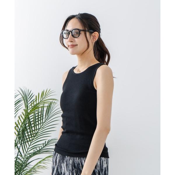 タンクトップ ノースリーブ 「Hanes/ヘインズ」ブラ アメリカンスリーブ タンクトップ レディー...