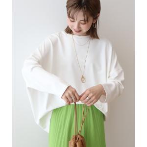 tシャツ ポンチコクーンカットプルオーバー レディースの商品画像