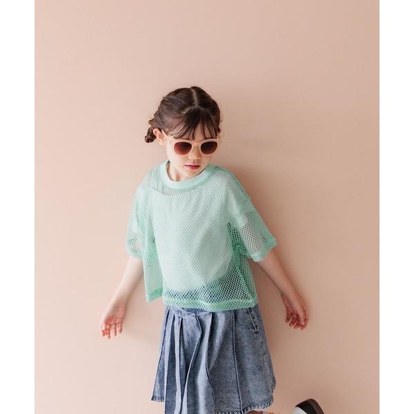 tシャツ 「別々に着用可能♪」インナーセットメッシュT(KIDS) キッズ 子供服 男の子 女の子