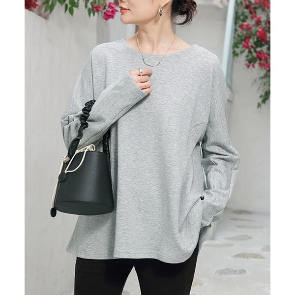 tシャツ こなれフレアカットソー レディース