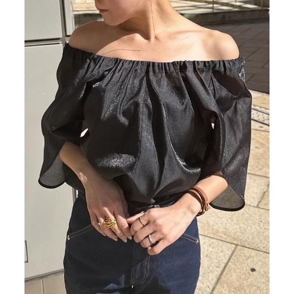 ベアトップセットシアーオフショル レディース