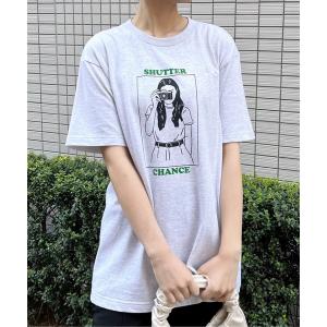 tシャツ 「RGY」SHUTTER CHANCE デザインプリントTシャツ レディース メンズ