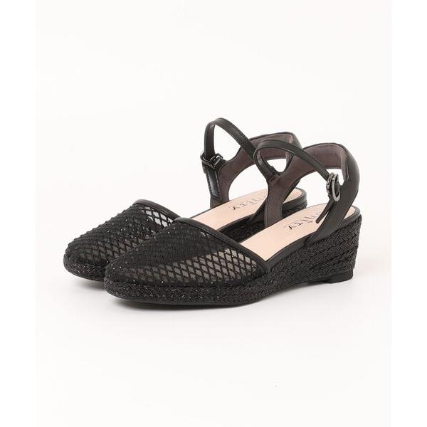 パンプス アンクルストラップチュールパンプス